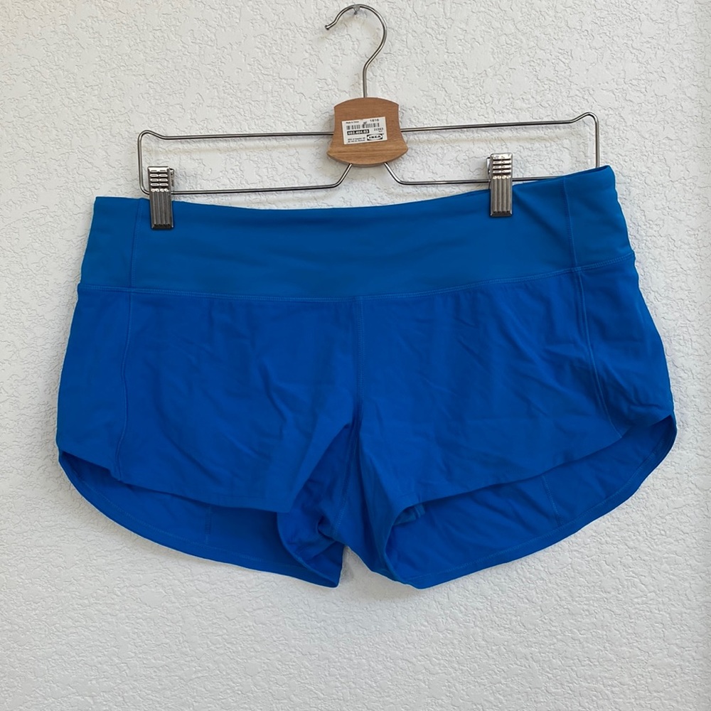 LULULEMON BLUE SHORTS